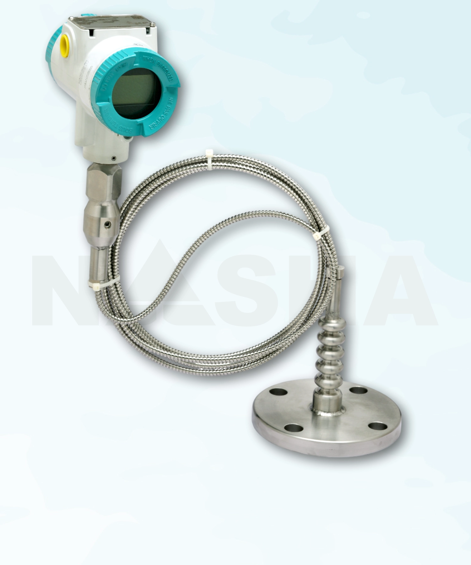 Flush Remote Seal Pressure Transmitter For High Temperature (Cooling Fins)