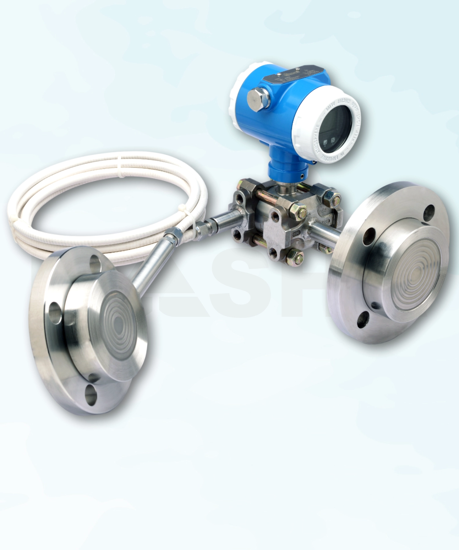 Flush Pancake Remote Seal Level Transmitter